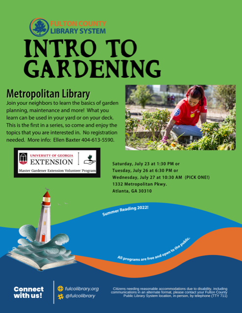 SFMG Intro to Gardening